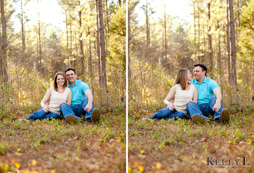 spring engagement photos