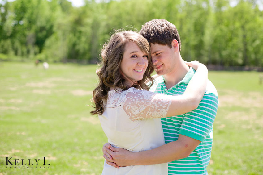 lander university engagement photos