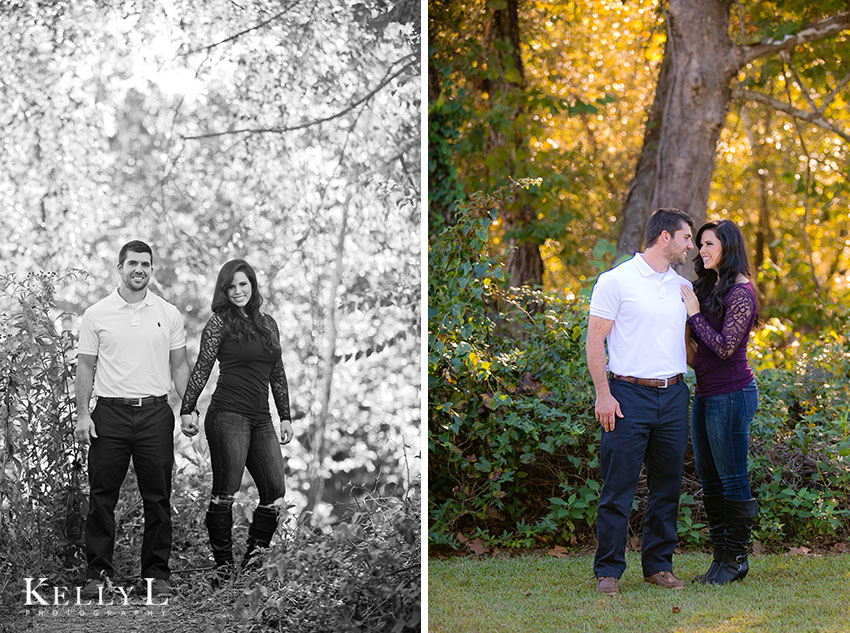 outdoor engagement photos