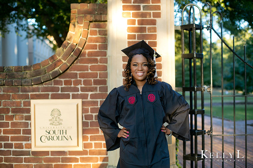 university of south carolina graduation portraits