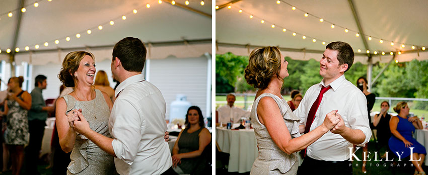 groom dances with mom