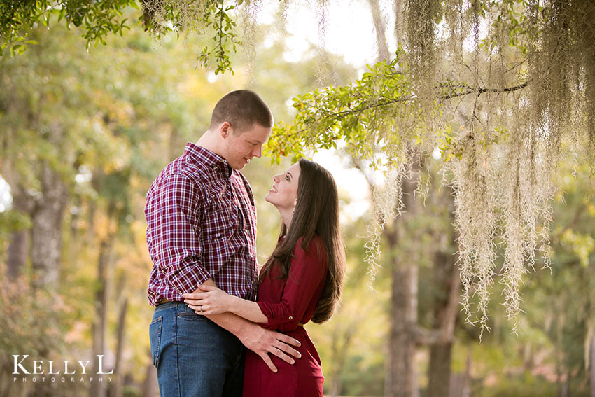 engagement photos in Poinsett State Park