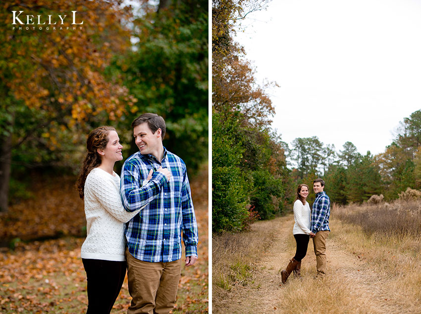 fall engagement session