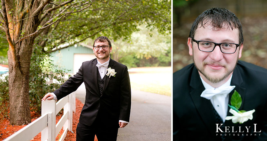 portraits of groom at wintergreen woods
