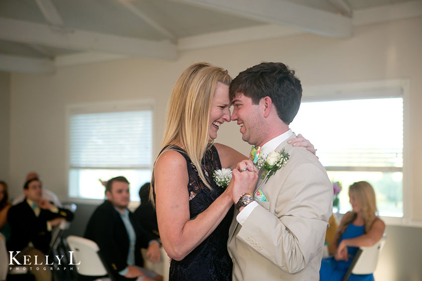 sweet photo of groom dancing with his mom