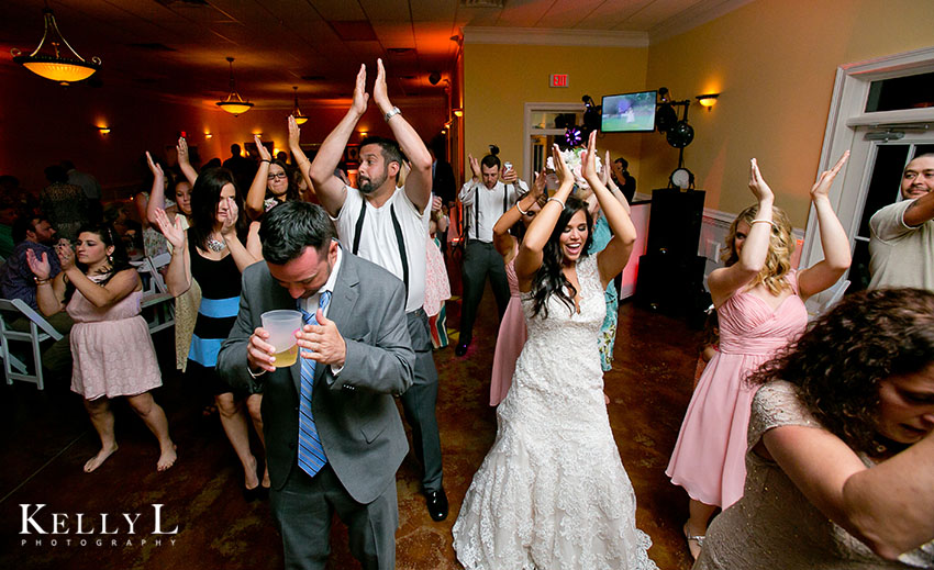 dancing at wedding reception