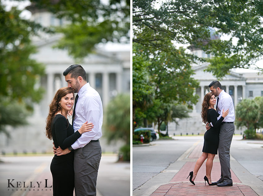 engagement photos sc state house