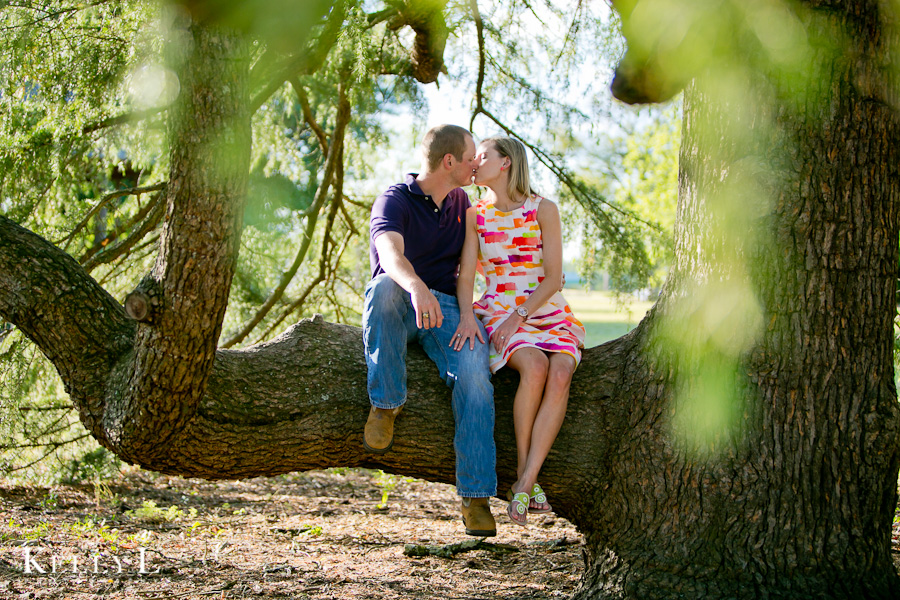 outdoor rustic engagement photos