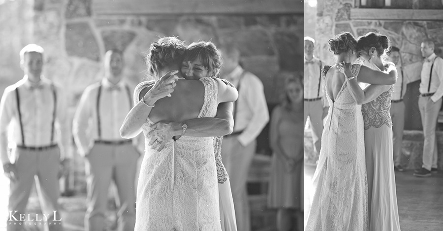 bride dances with her mom