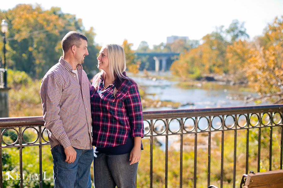 fall engagement photos in columbia sc
