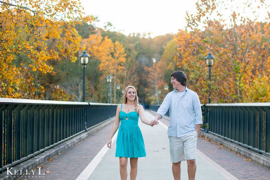 fall engagement photos in South Carolina